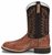 Side view of Tony Lama Boots Mens Chadron Black